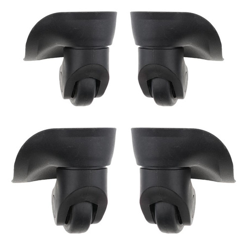 2 Pares De Ruedas Universales Reemplazo De Equipaje Fijo De