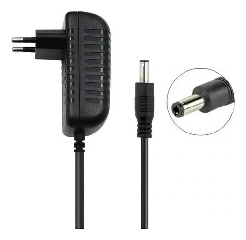 Cable Adaptador De Corriente Ac-dc Plug 2.5x5.5mm Irm-10179