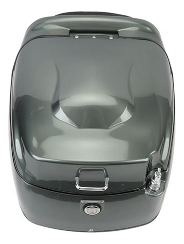 Caja Trasera Impermeable Para Moto Retro 38l Universal - Ti