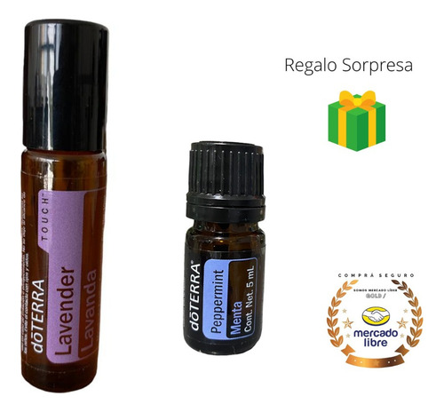 Lavender (lavanda) Touch + Menta 5ml Doterra