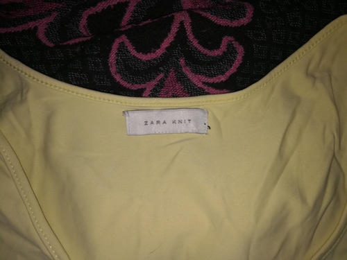 Musculosas Lisas Zara M