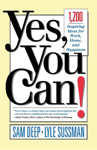 Yes ,  You Can ! - Sam Deep / Lyle Sussman - Addison Wasley