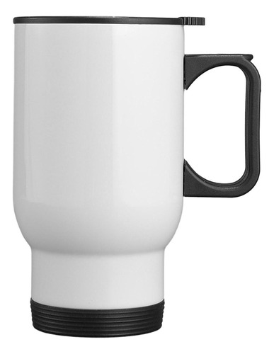 Vaso De Acero Inoxidable Con Asa Y Tapa Para Taza De Vac [u]