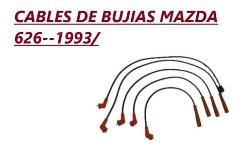 Juego Cables De Bujias Mazda 626--1.8-2.0 Del 92 Al 97-leer*