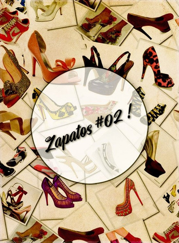 Imagen 1 de 1 de Zapatos #02! Lámina Decoupage Autoadhesiva 30 X 42 Cm