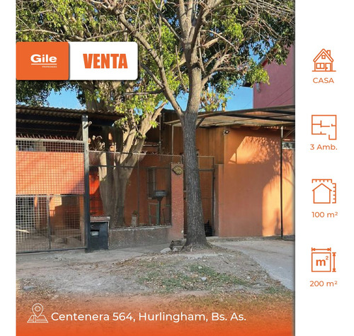  Venta Casa Hurlingham 3 Ambientes - Gile Propiedades