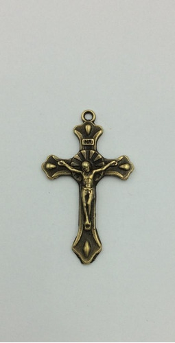 50 Crucifixos + 50 Entremeios Padre Pio Para Terço