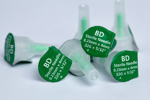 Agulha Para Caneta Bd Ultra-fine 4 Mm Com 100 Unidades
