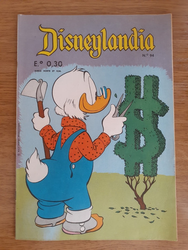 Cómic Disneylandia Año 2 Número 94 Editora Zig Zag 1964