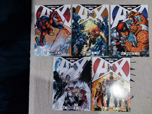 Avengers Vs X-men. Round 3 Al 7. Marvel. (ltc)