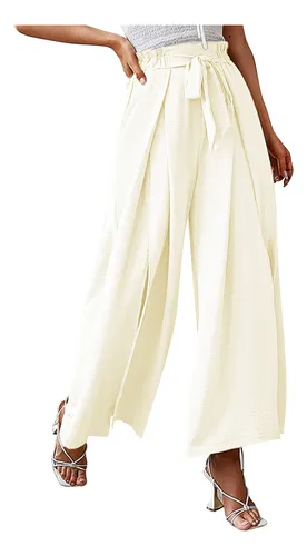 Pantalones plisados anchos new arrivals