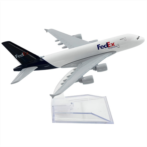 Airbus A380, Carguero Fedex, Escala 1:500, 100% Metálico. 