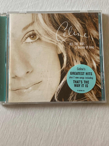 Celine Dion / All The Way Greatest Hits Cd Canada 1999 (Usado)