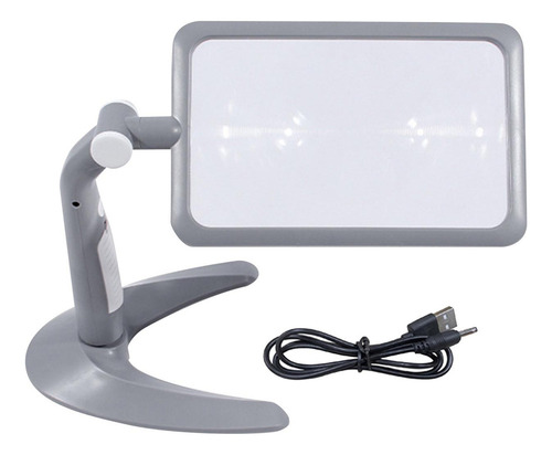 Yakk Lupa Con Luz, Lámpara De Aumento, Lupa Decorativa, Luz