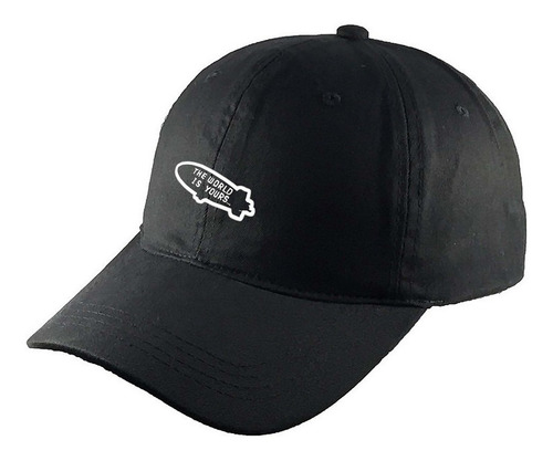 Gorra Clasica Algodón Negra Mafia R2