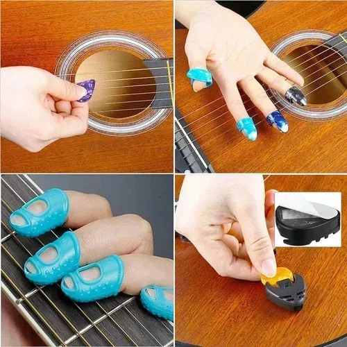 Kit De Guitarra Accesorios Para Acustica Cuerdas 66 Unidades