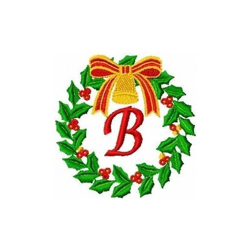Bordado Computadorizados Bc3429 Alfabeto Guirlanda