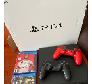Sony Playstation 4 Ps4 1tb - Mega Pack | Gta V Y Fifa 20