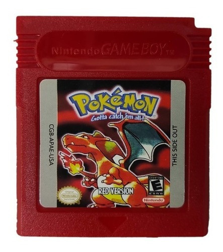 Pokémon Red / Rojo, Gameboy Color, Español, Cartucho