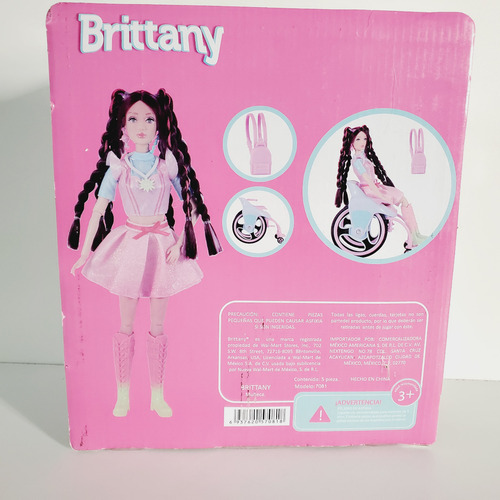 Brittany Sol Brillamte De Sillas De Rueda Juguete