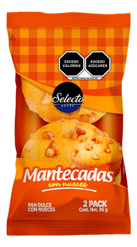 Mantecada Selecto Nuez