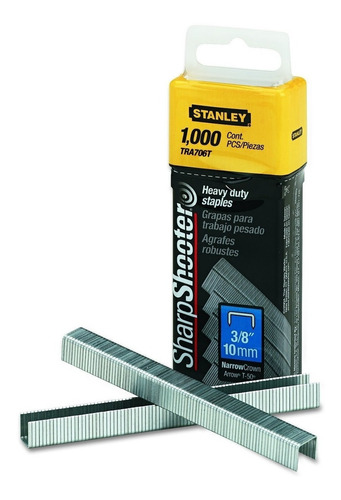 Grampas 3/8 Stanley Tra706t Trabajo Pesado Blister X1000 Und