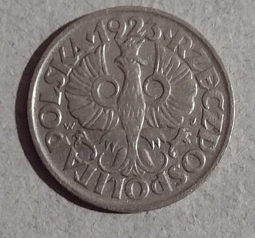 Moneda De Polonia De 10 Croszy Año 1923