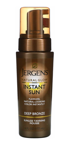 Mousse Autobronceador Jergens Bronzer Deep Natural Glow Bril