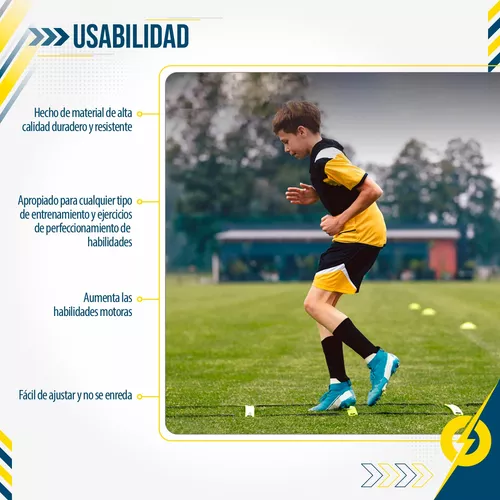 Set Kit Completo Entrenamiento Futbol Potencia Coordinacion
