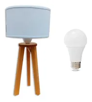 Comprar Velador Tripode Vintage Nordico Escandinavo + Lampara Led