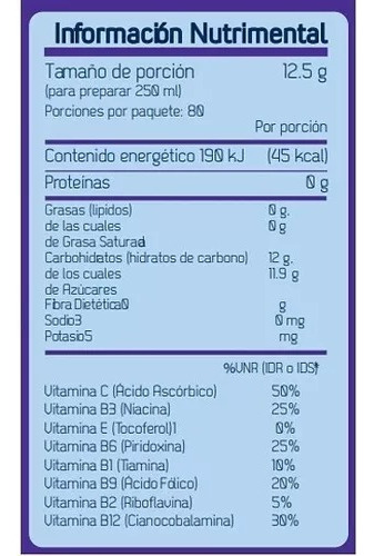 Idrapower Uva Hidratante Con Electrolitos Caja 20 Piezas