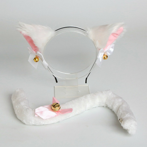 Diadema Con Forma De Oreja De Gato Zorro Lobo Y Cola De Cosp