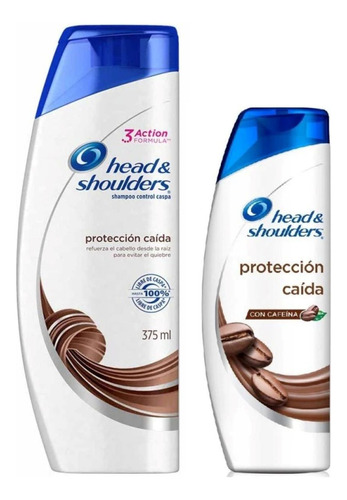 Shampoo Head & Shoulders Anticaída Cafeína 375 + 180ml