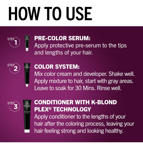 Tinte Para El Cabello Schwarzkopf Keratin Color 4.6 Intense