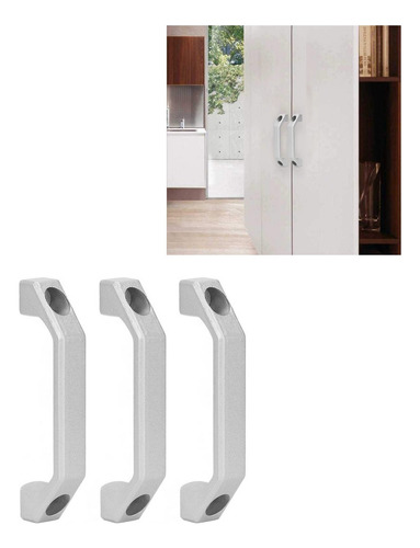 Juego De Puertas Y Cajones De Aleación De Aluminio Con Manij