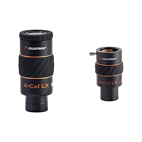 Ocular Celestron X-cel Lx - 2.3mm & Lente Barlow 3x