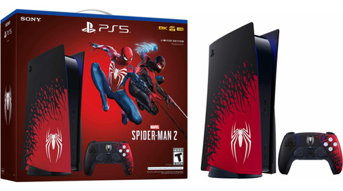 Consola Ps5 Edición Especial Spiderman 2