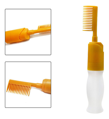 Botella Recargable De Tinte Para El Cabello, Peine Aplicador