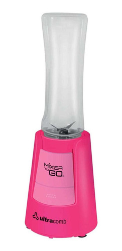 Imagen 1 de 3 de Licuadora portátil Ultracomb Mixer To Go LC-2203 600 mL púrpura con jarra de plástico 220V