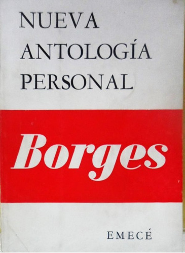 Nueva Antologia Personal Jorge Luis Borges