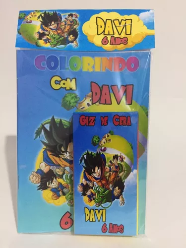 Livro Dragon Ball Para Colorir