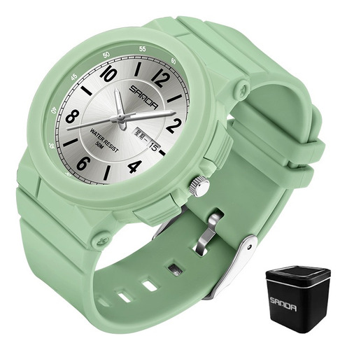 Reloj Dama Reloj De Cuarzo Informal Para Mujerb Sanda 6097