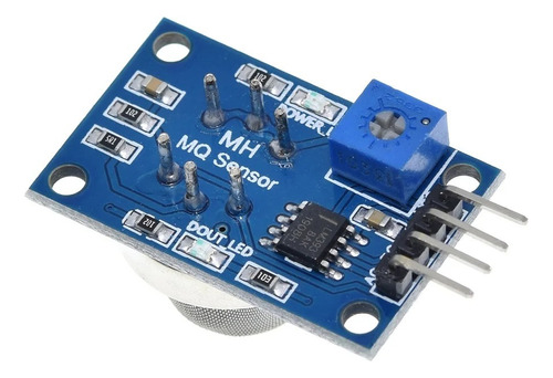 2 Piezas Módulo Mq-9 Sensor Detector Gas De Combustible Mq9