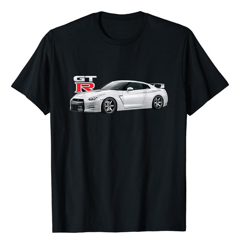 Camiseta Jdm Car Art R35 Bnr35 V6 Twin Turbo