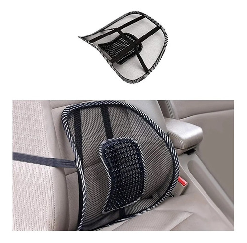 Imagen 3 de 7 de Soporte Respaldo Lumbar Ergonomico Para Auto Silla Oficina