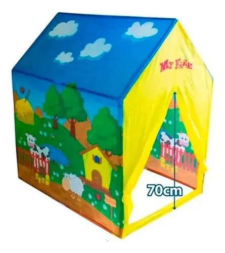 Carpa Casita De Juegos Rincon De Campo Infantil