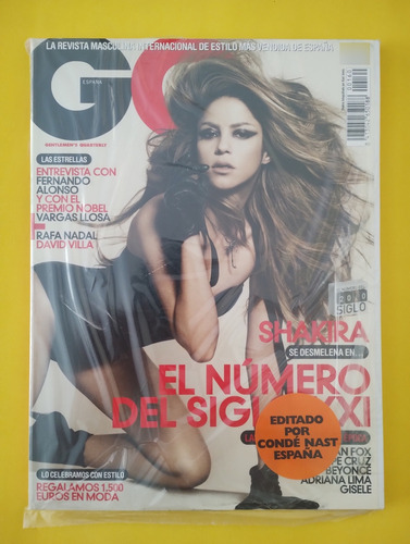Shakira Adriana Lima Revista Gq España (Usado)