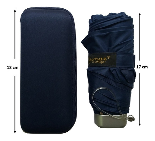 Sombrilla Mini Paraguas Estuche Marca Yumar