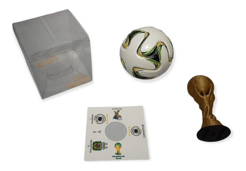 Minibalón Coleccion Mundial Final Brasil 2014 + Copa 
