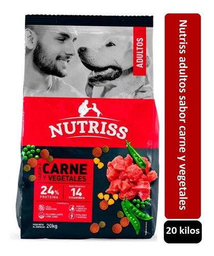 Alimento Nutriss Perro X 20 Kg